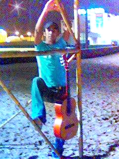 c moi avec mon guitar a la cote d eljadida